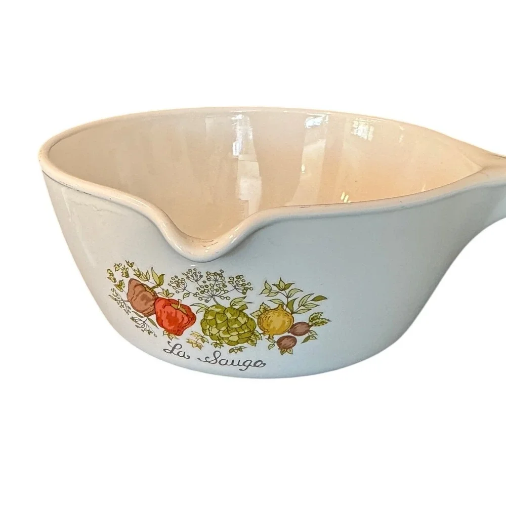 Vintage CorningWare‎ Spice O Life La Sauge P-89-B 2.5 Cup Saucepan with Handle